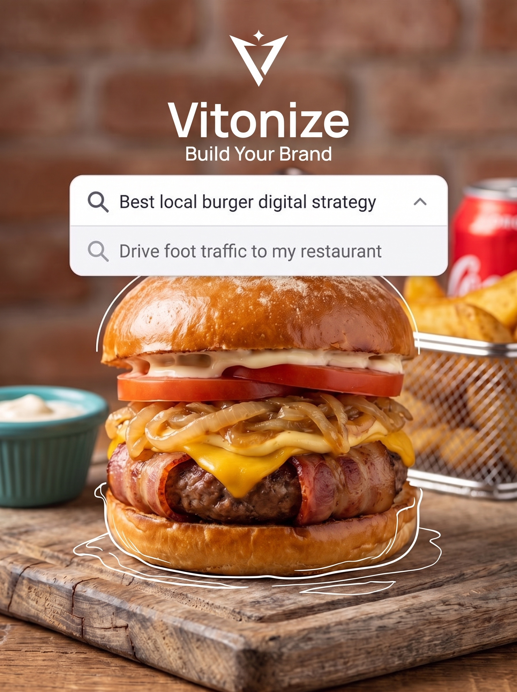 Food creative by Vitonize