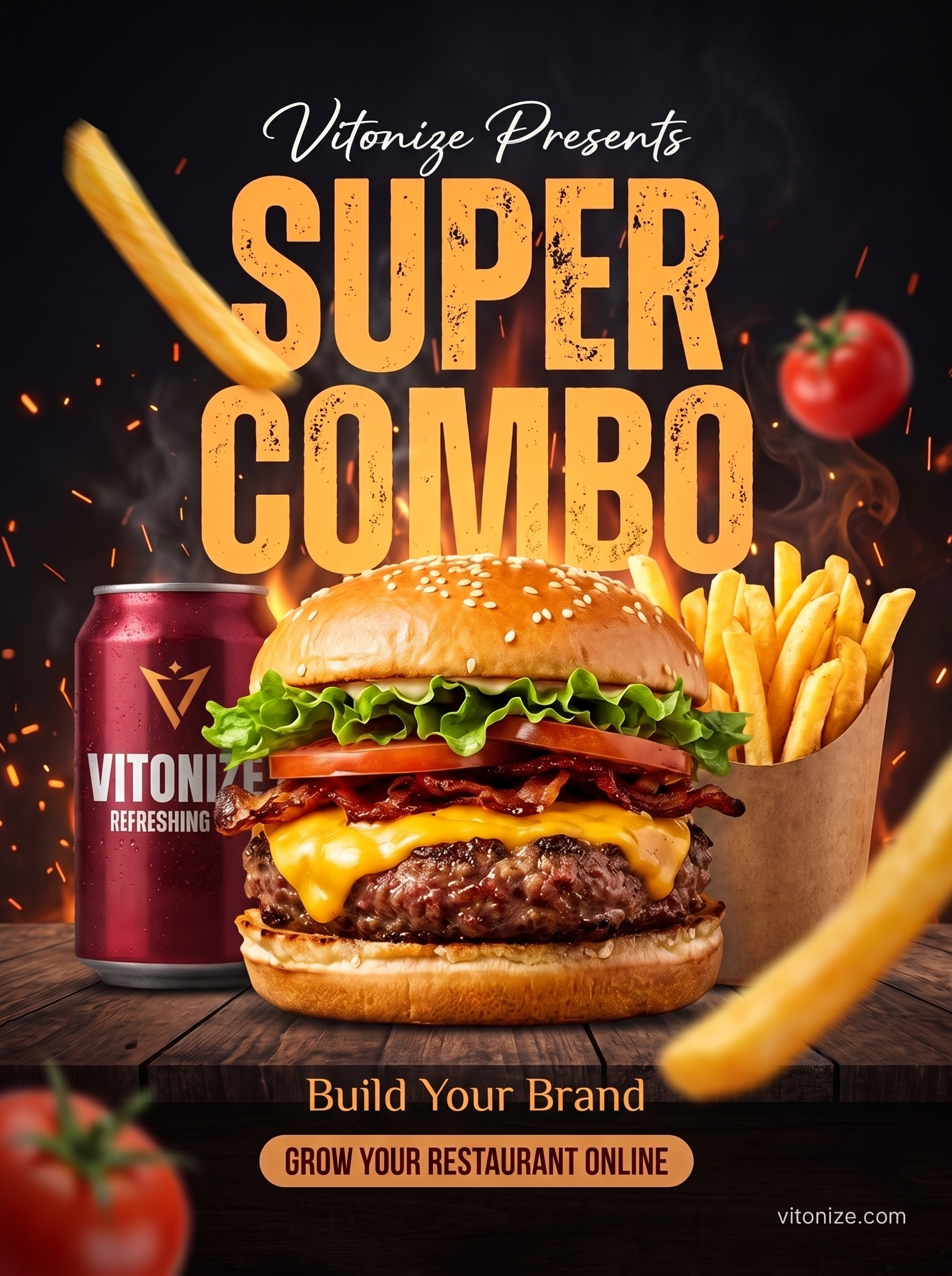 Food creative by Vitonize