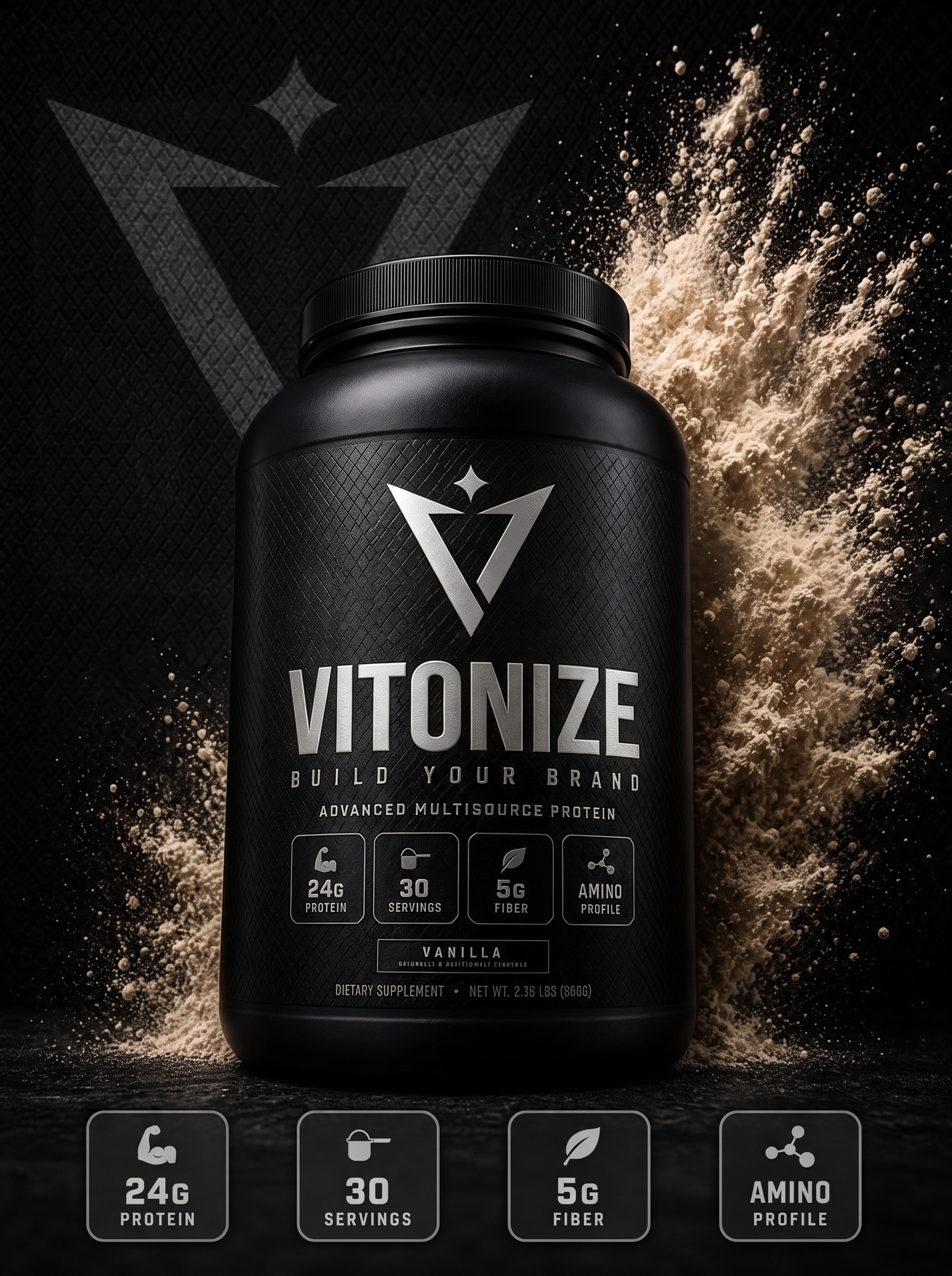 Gym and fitness creative work