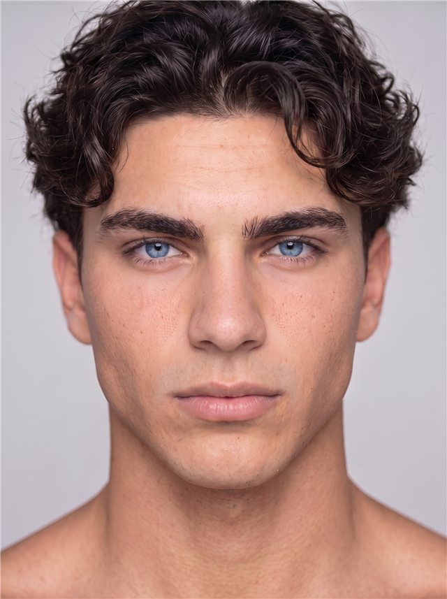 Matteo, an AI fashion model from the Vitonize roster