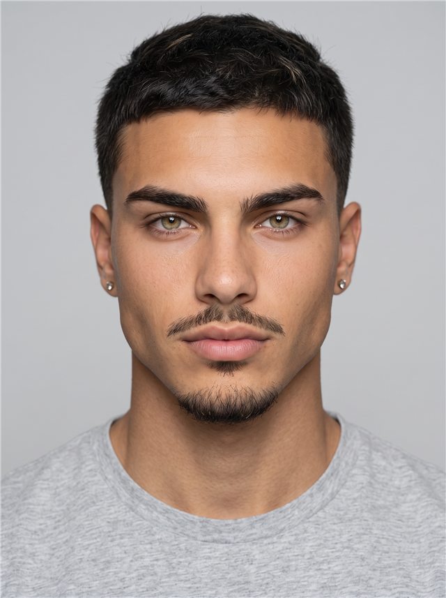 Andres, an AI fashion model from the Vitonize roster