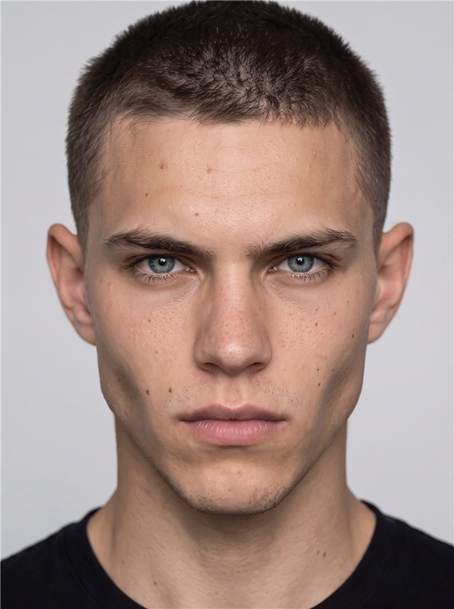 Tobias, an AI fashion model from the Vitonize roster