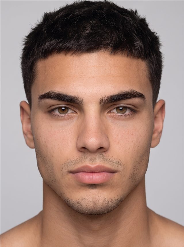 Rami, an AI fashion model from the Vitonize roster