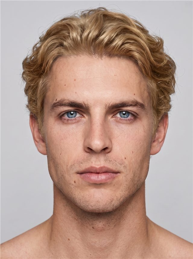 Soren, an AI fashion model from the Vitonize roster