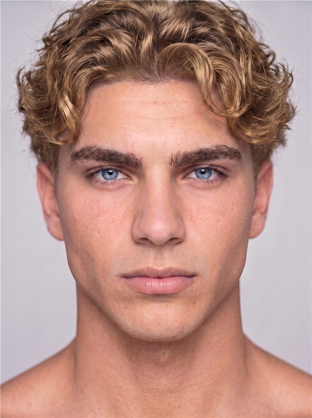 Julian, an AI fashion model from the Vitonize roster