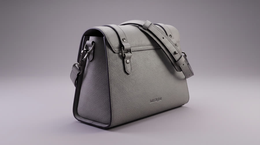 Bag, hard edges, before the background was removed